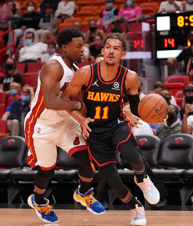 Mestaruusottelu Miami Heatin ja Atlanta Hawksin välillä